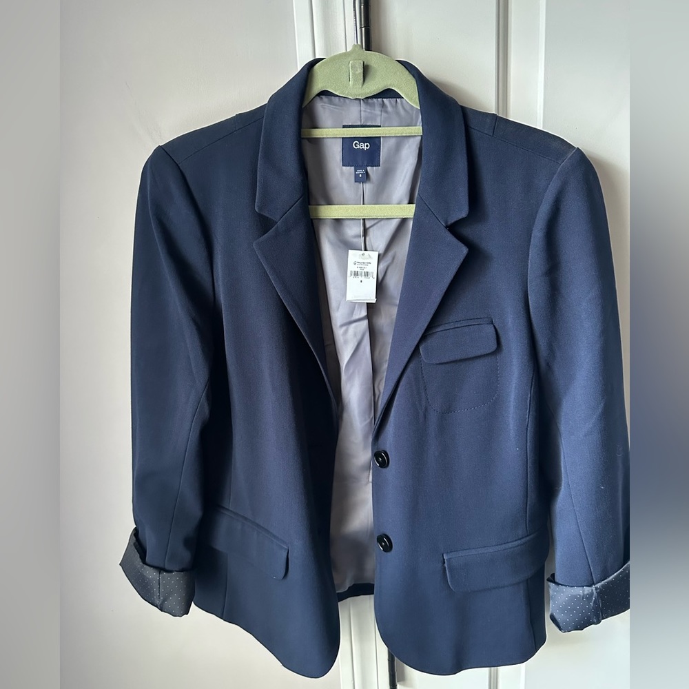 NWT Navy Gap Blazer